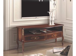 8053323021407 - Lowboard INOSIGN GardaLowboardTV-KommodeTV-MöbelTV-Bank Sideboards Gr B H T 113 cm x 53 cm x 38 cm 2 braun (nuss) Lowboards mit 2 Klappen 1 Einlegeboden Breite 210 cm