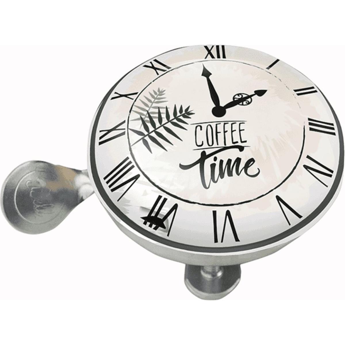 8053329962636 - Fahrradglocke B-Urban B-Bell Coffee Time aus Stahl Ø 60mm Originaldesign für Erwachsene