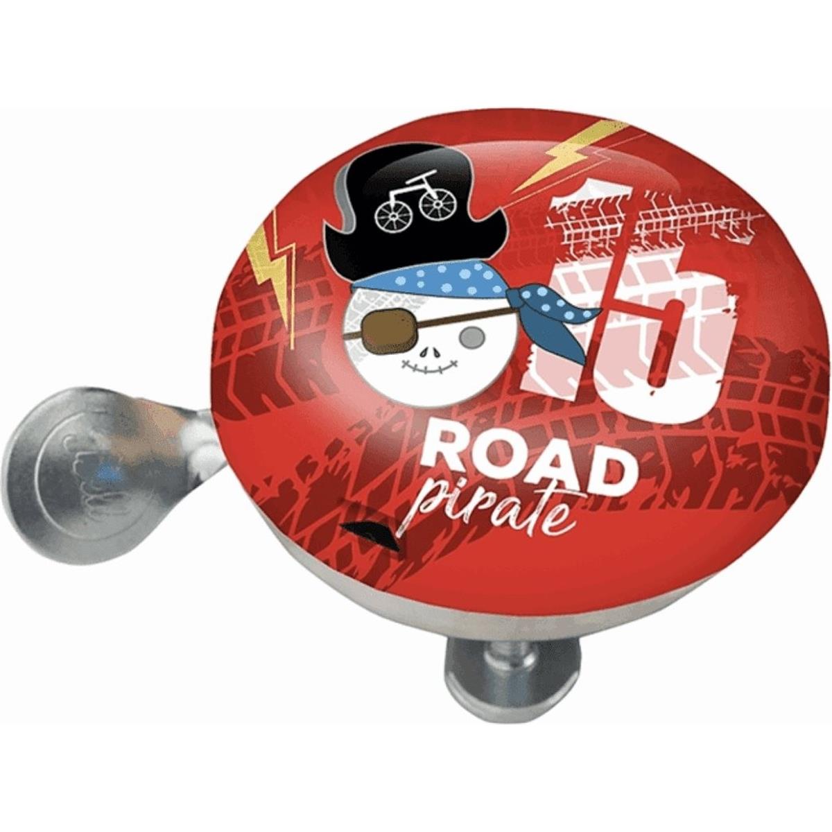 8053329963664 - Fahrradglocke Road Pirate aus Stahl 60mm - Fantasie Design