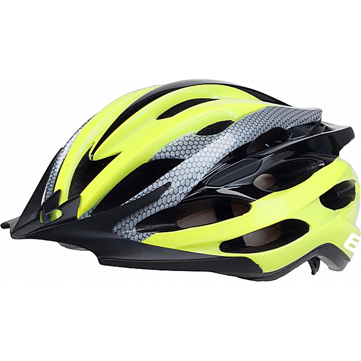 8053329965019 - Fahrradhelm In-Mold Lime Schwarz Grau Größe L (58-62 cm) EN1078