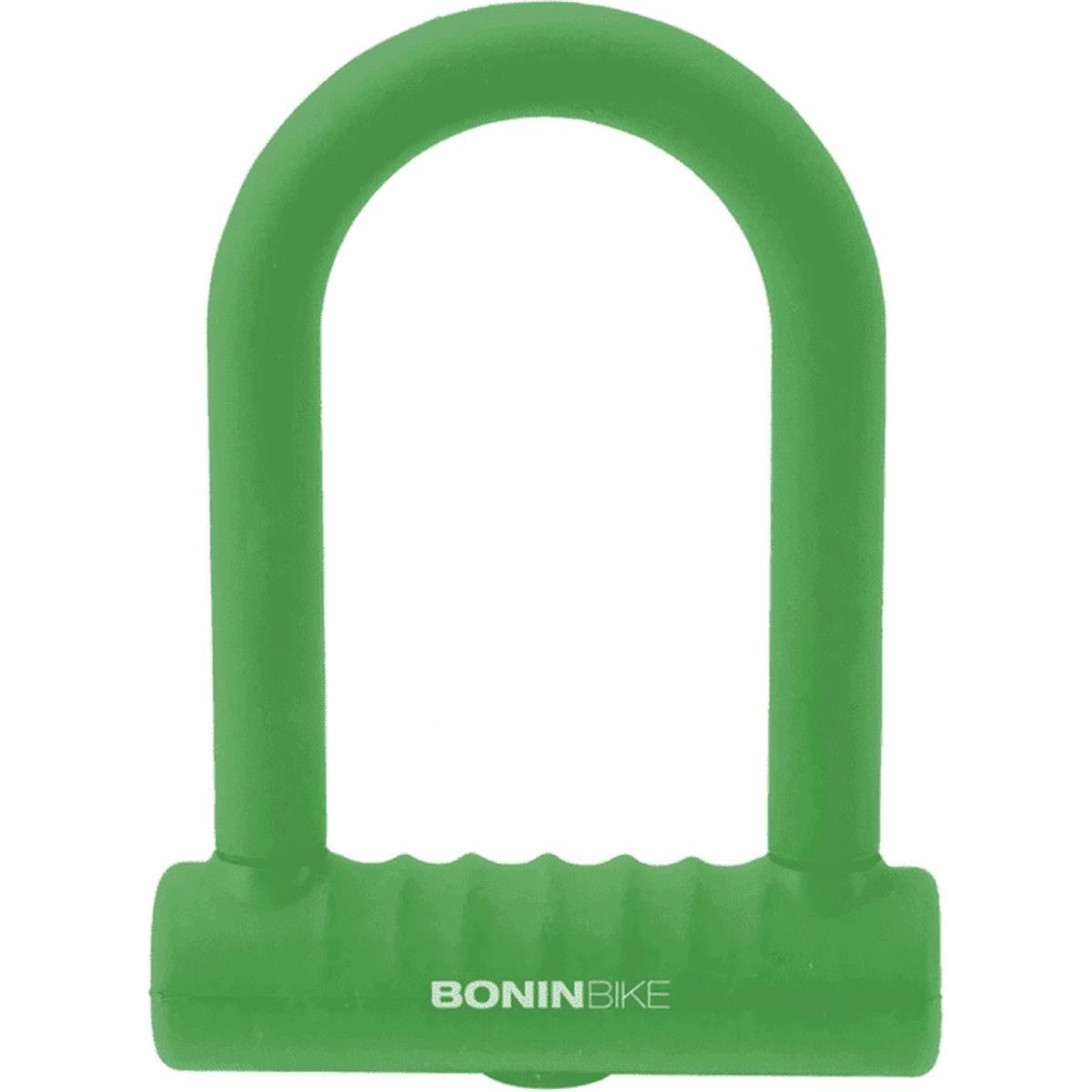 8053329965354 - BONINBIKE Bogen-Schloss aus grünem Silikon 122x170 mm Sicherheit & Stil für Fahrräder