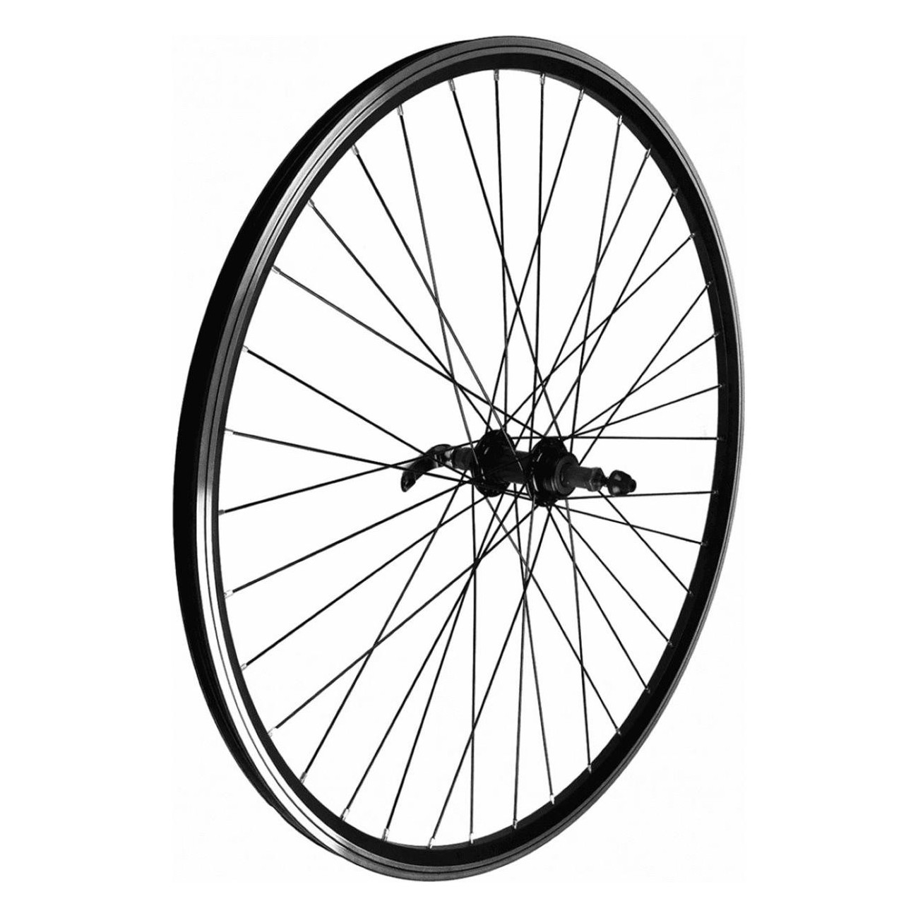 8053329968829 - Hinterrad MTB 275 aus schwarzem Aluminium für V-Brake 6 7 8 Gänge 8053329968829 - Hinterrad MTB 275 aus schwarzem Aluminium für V-Brake 6 7 8 Gänge