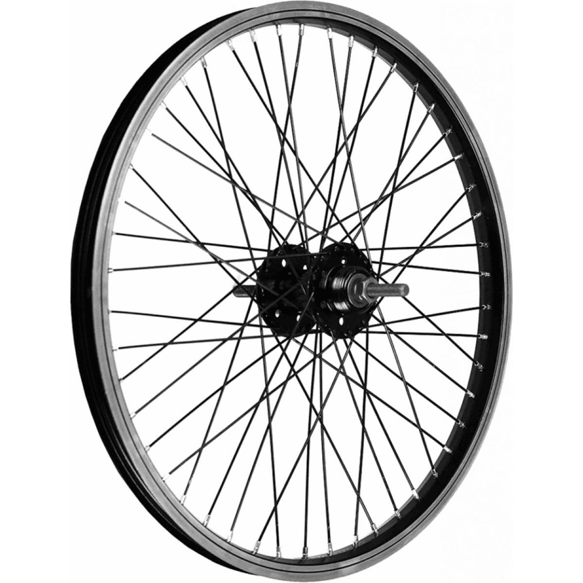 8053329968959 - Hinterrad BMX 20x175 Schwarz aus Aluminium 48 Speichen 1 Gang