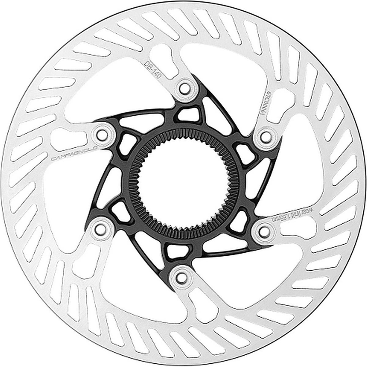 8053340451256 - Centerlock Bremsscheibe 140mm Schwarz Silber - Super Record Record AFS Überhitzungsschutz