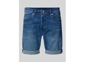 8053469216866 - Tapered Fit Jeansshorts mit Knopfleiste 8053469216866 - Tapered Fit Jeansshorts mit Knopfleiste