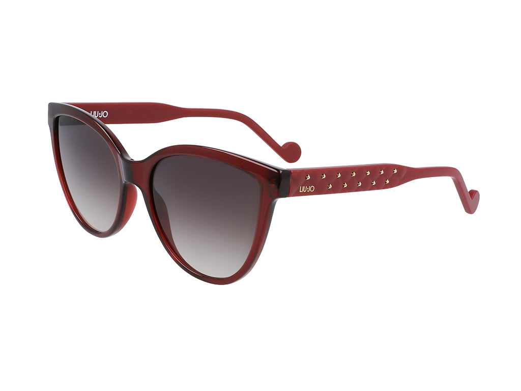8053473939102 - Damen LJ741S 615 Sonnenbrillen Acetat Rot Grau Cat Eye Schattiert 8053473939102 - Damen LJ741S 615 Sonnenbrillen Acetat Rot Grau Cat Eye Schattiert