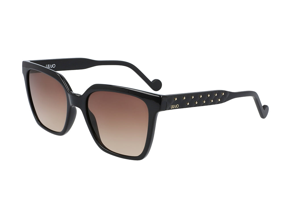 8053473939157 - Damen LJ742S 001 Sonnenbrillen Acetat Schwarz Braun Quadratisch Schattiert 8053473939157 - Damen LJ742S 001 Sonnenbrillen Acetat Schwarz Braun Quadratisch Schattiert