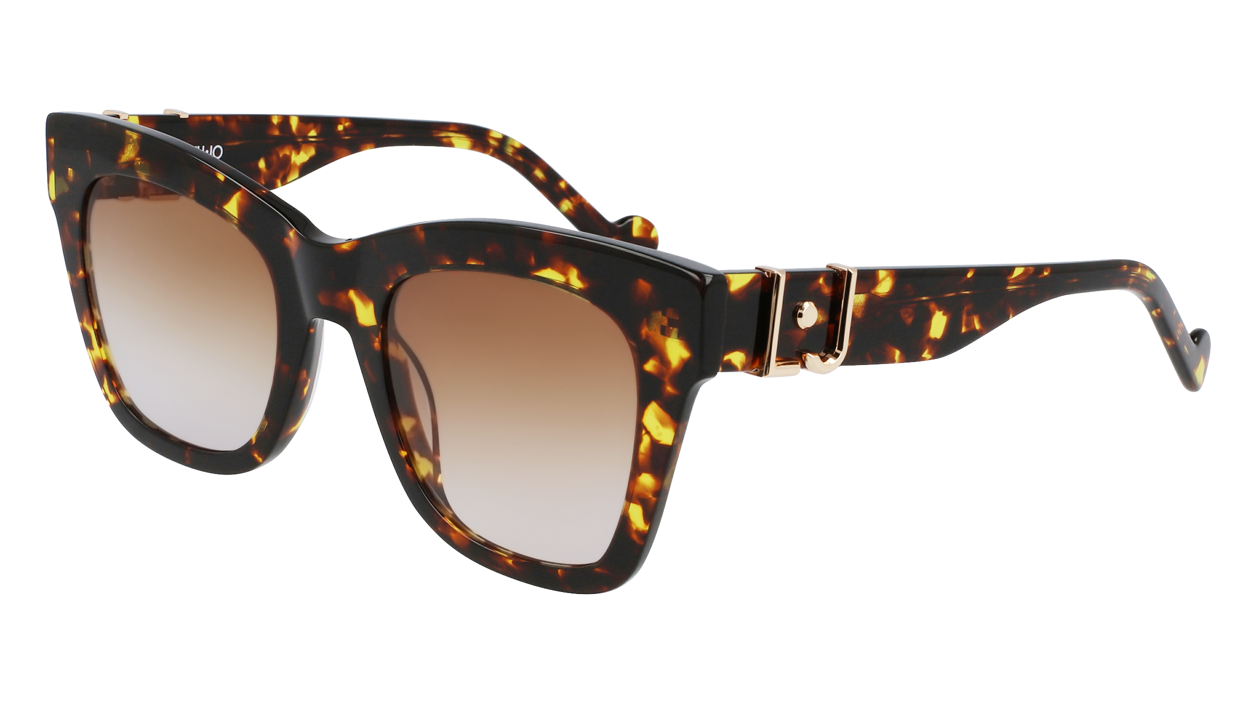 8053473939393 - Damen LJ746S 220 Gläser SONNENBRILLEN Acetat Havanna Braun Quadratisch Normal Normal