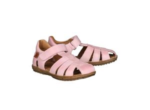 8053502849747 - Naturino - Leder-Sandalen SEE mit Zehenschutz in rosa Gr24