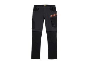 8053607263653 - Pantaloni da lavoro elasticizzati Pant Hybrid Performance-Nero-L - Schwarze