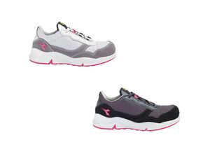 8053607443208 - Athena Text Low S1PL fo sr esd Damen Sicherheitsschuhe - 42 eu - Grau - Grau - Diadora