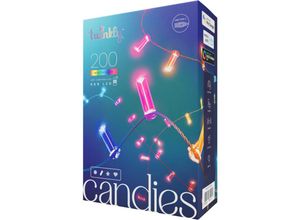 8053614841172 - CANDIES Intelligente Kerzen-Weihnachtsbeleuchtung 200 RGB-LEDs grünes Kabel der zweiten Generation