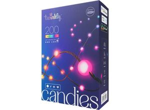 8053614841202 - Candies Kugel-Weihnachtsbeleuchtung intelligente 200 RGB-LEDs grünes Kabel der zweiten Generation - Twinkly