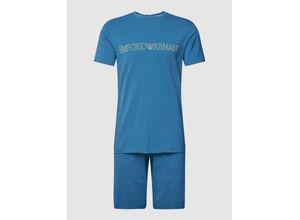 8053616587061 - Pyjama mit Label-Print Modell MEGALOGO