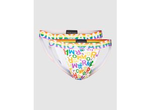 8053616591006 - Jockstrap mit eingewebtem Logo Modell RAINBOW