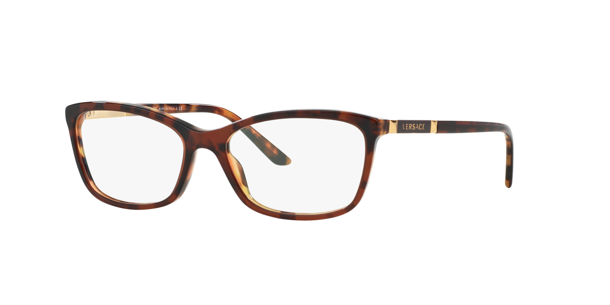 8053672109276 - Damen VE3186  5077 Rahmen von BRILLEN Acetat Schildkröte Transparent Schmetterling Normal