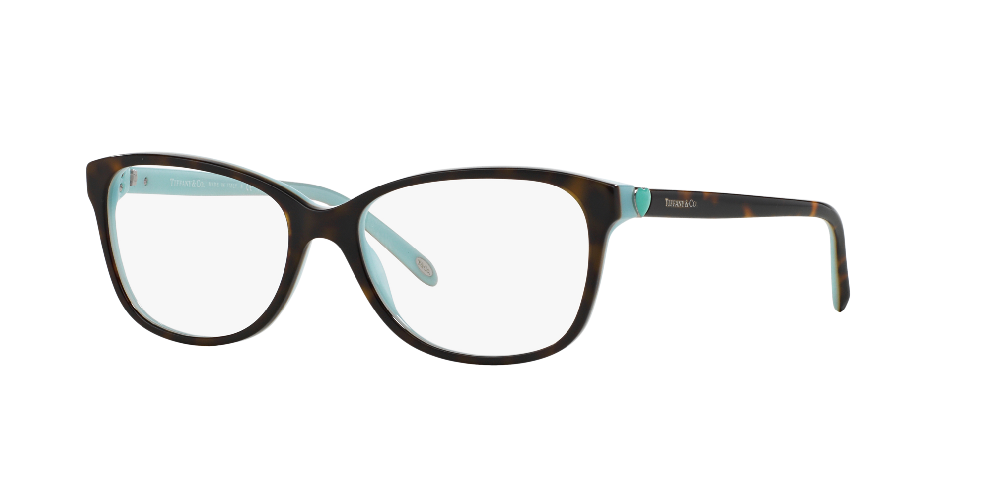 8053672250800 - Damen TF2097  8134 Rahmen von BRILLEN Acetat Schildkröte Transparent Quadratisch Normal