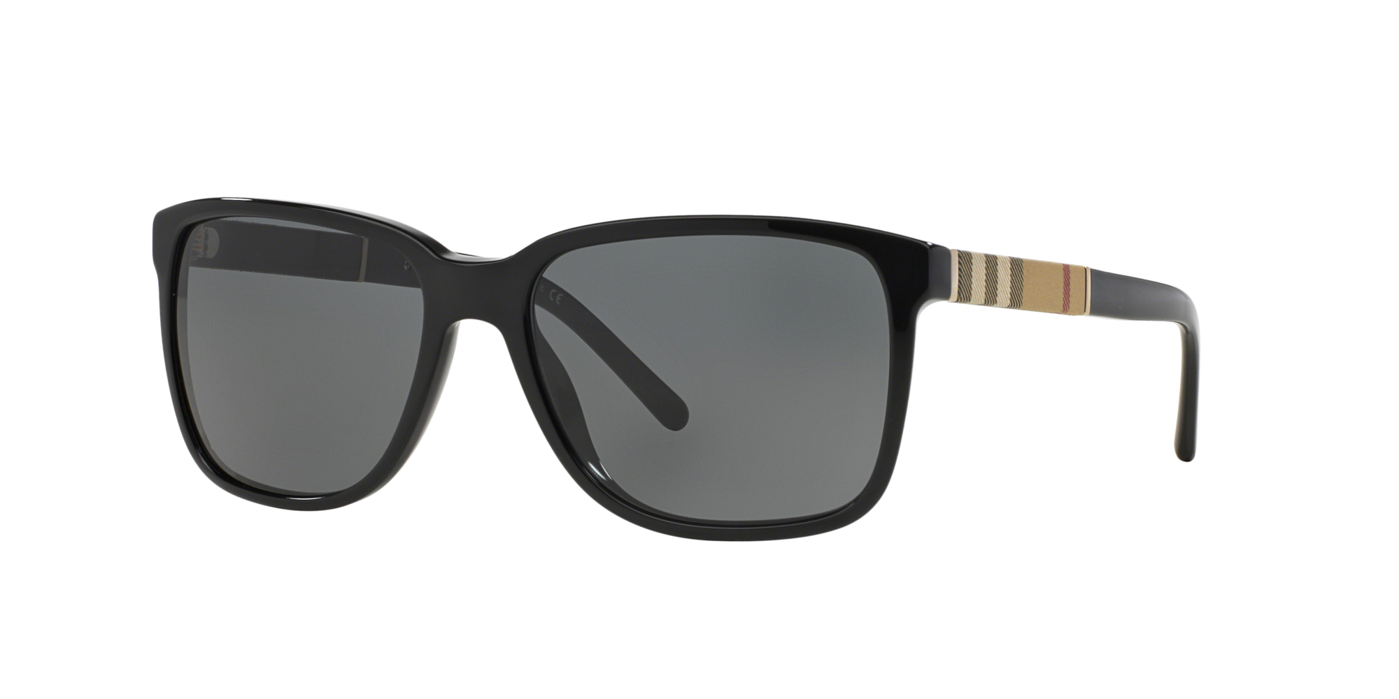 8053672303216 - Herren BE4181  300187 Gläser SONNENBRILLEN Acetat Schwarz Grau Quadratisch Normal