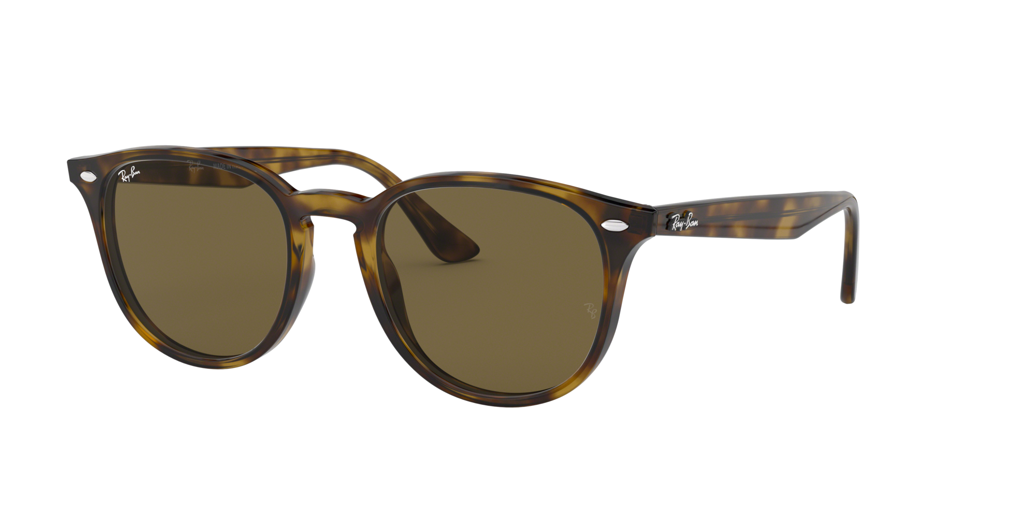 8053672612936 - Unisex RB4259F  710 73 Gläser SONNENBRILLEN Acetat Schildkröte Braun Pantos Normal