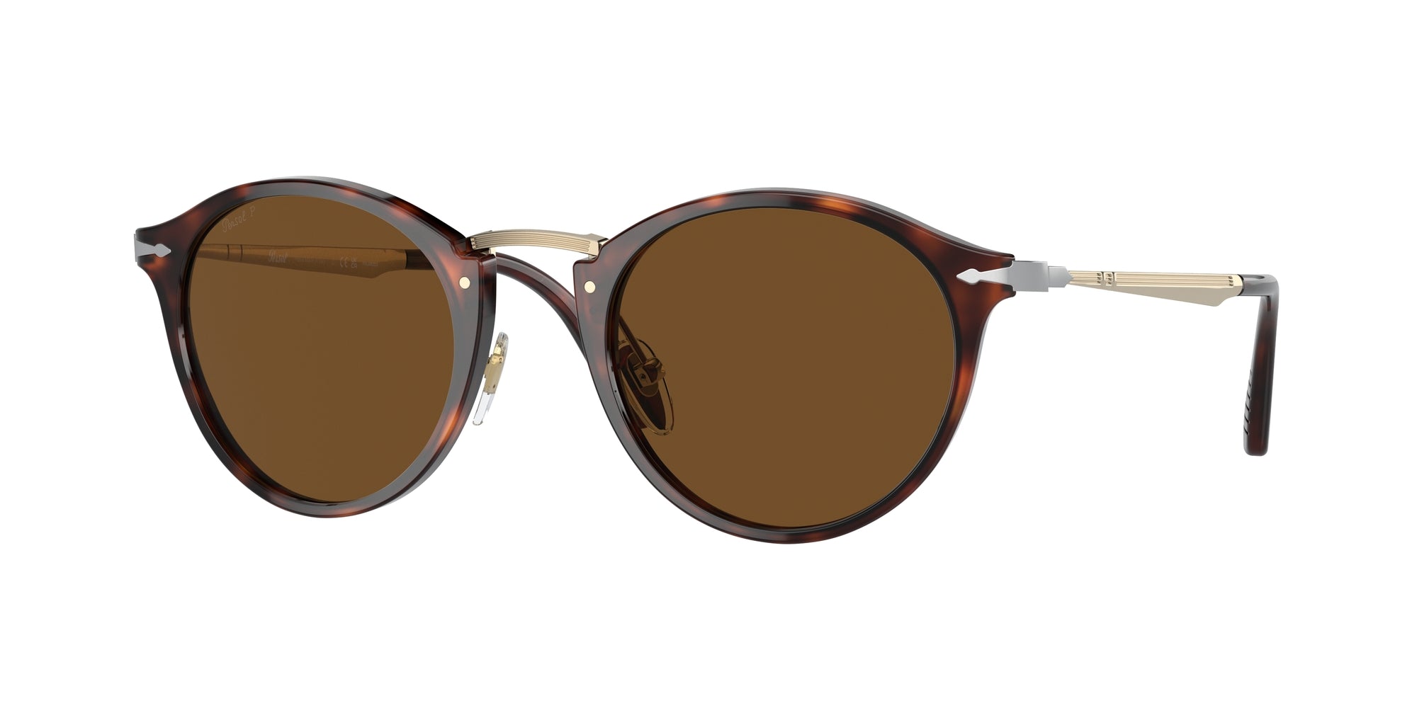 8053672666311 - Unisex PO3166S  24 57 Gläser SONNENBRILLEN Acetat Schildkröte Braun Pantos Polarisiert