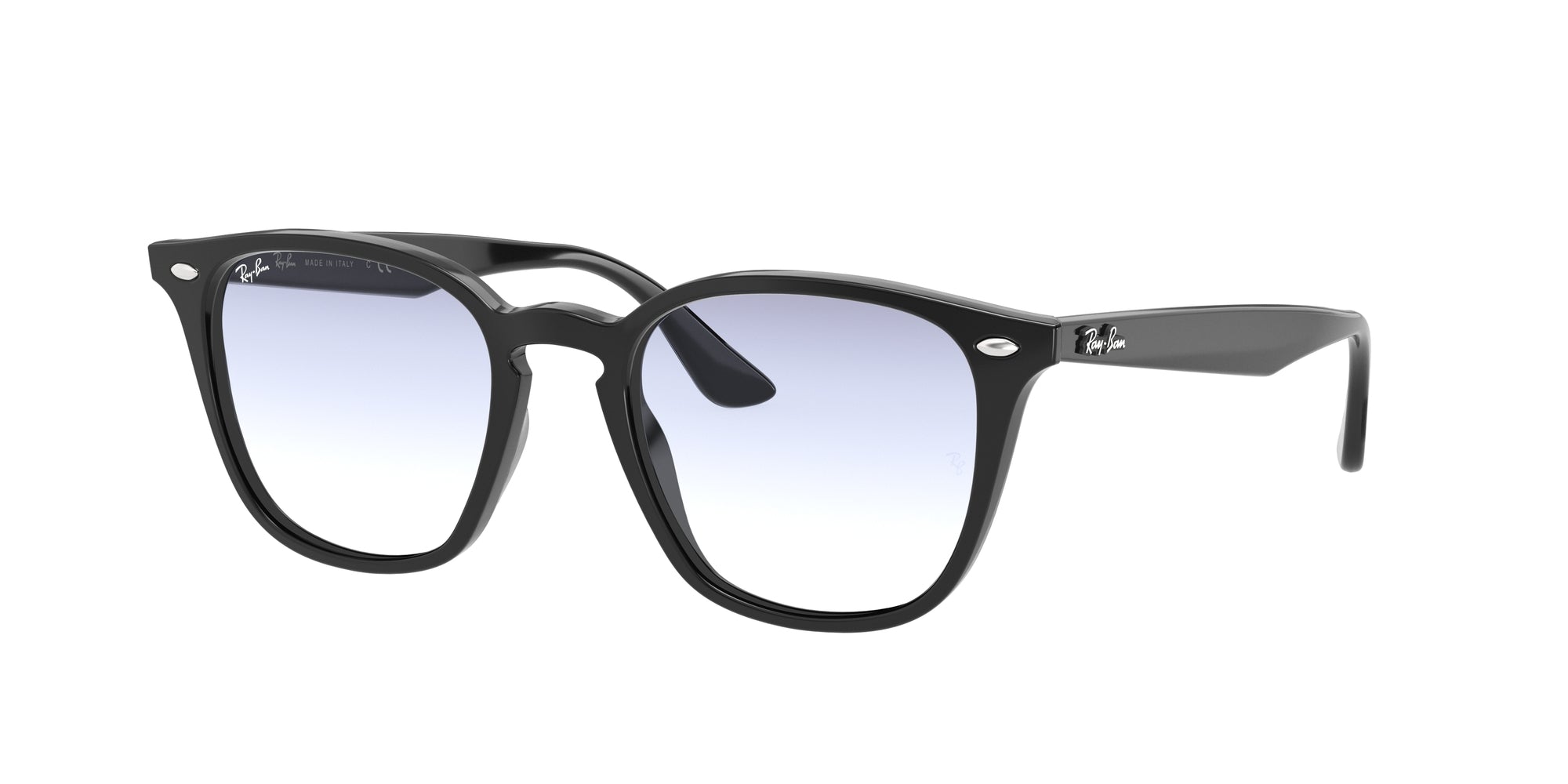 8053672792492 - Unisex RB4258F  601 19 Gläser SONNENBRILLEN Acetat Schwarz Blau Quadratisch Normal Schattiert