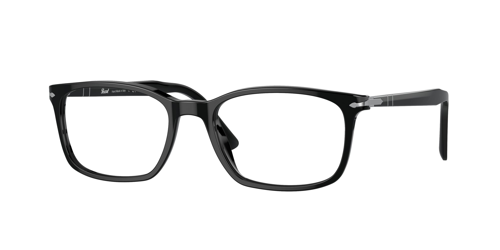 8053672825466 - Herren PO3189V  95 Rahmen von BRILLEN Acetat Schwarz Transparent Quadratisch Normal