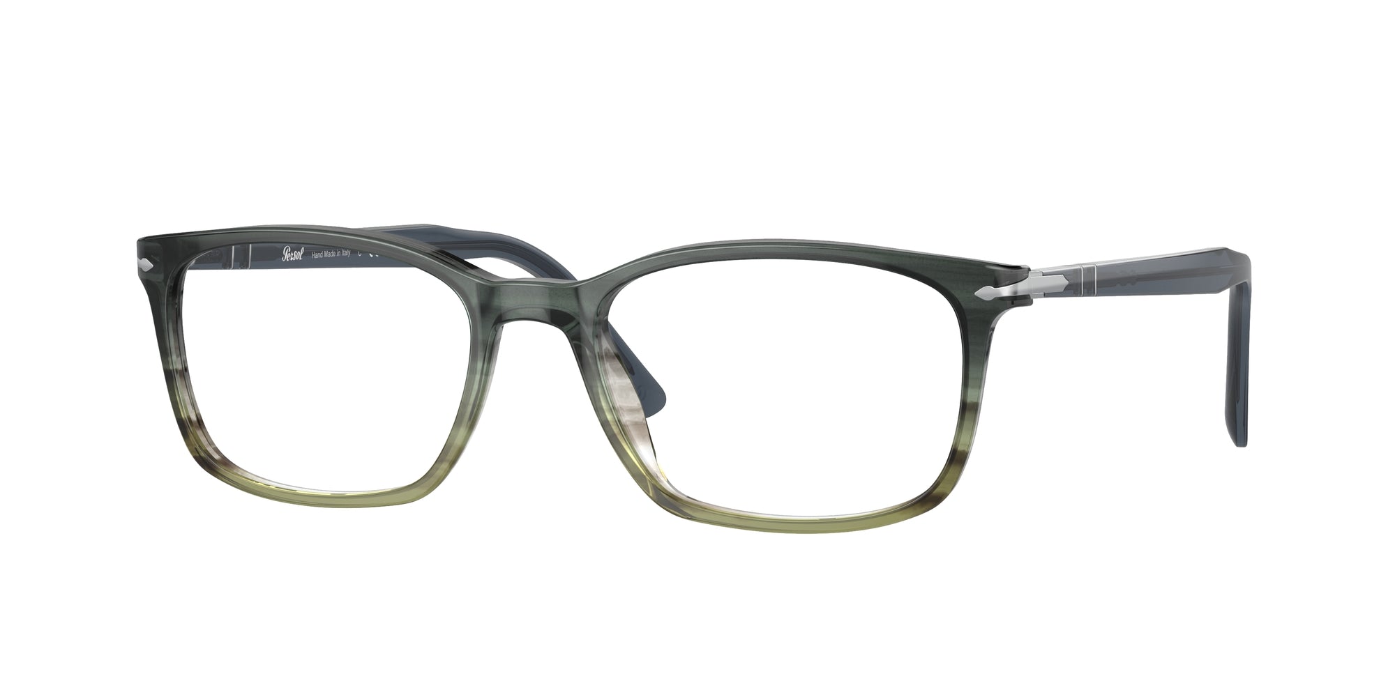 8053672825534 - Herren PO3189V  1012 Rahmen von BRILLEN Acetat Grau Transparent Quadratisch Normal