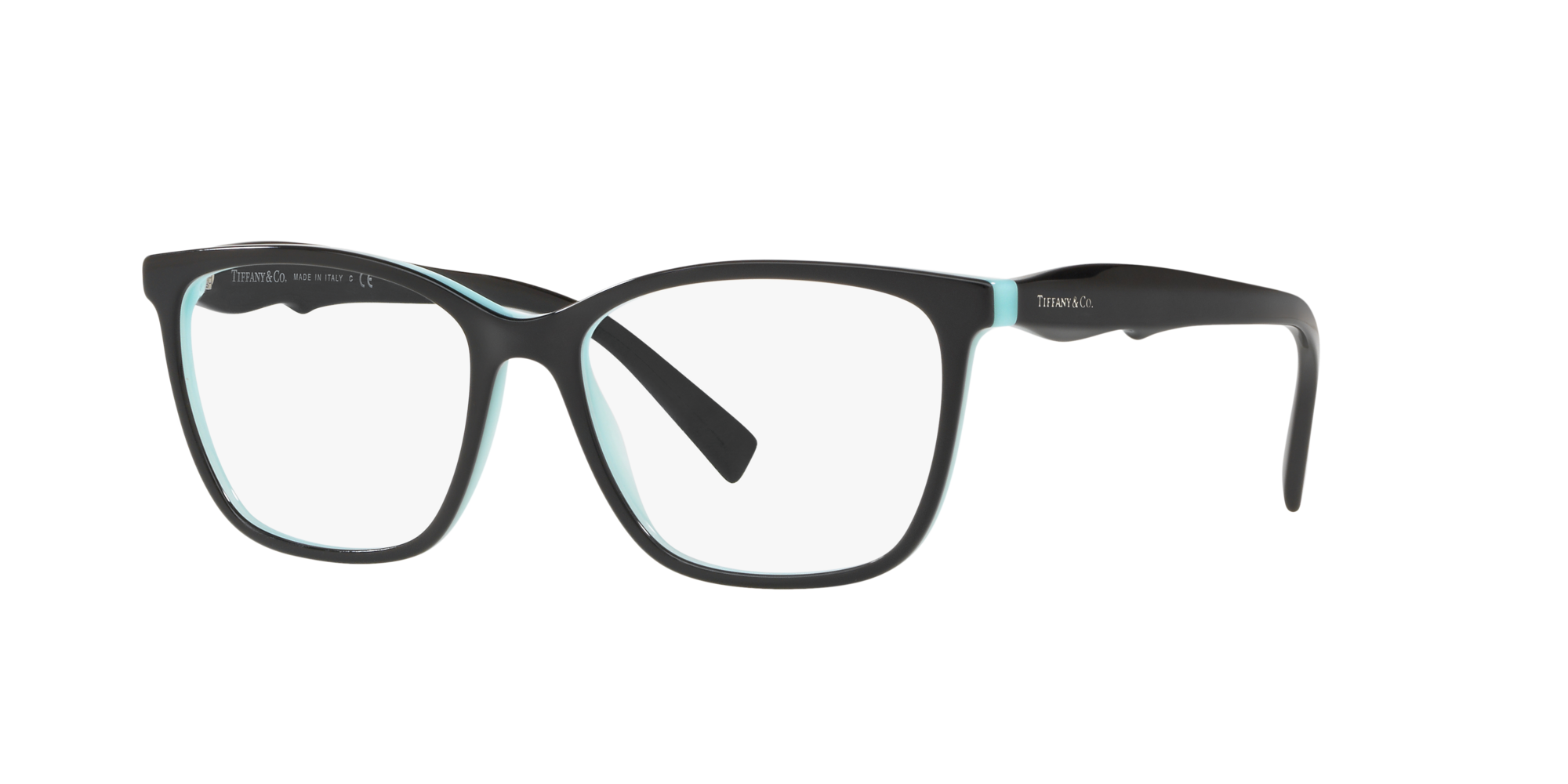 8053672944730 - Damen TF2175  8055 Rahmen von BRILLEN Acetat Schwarz Transparent Quadratisch Normal