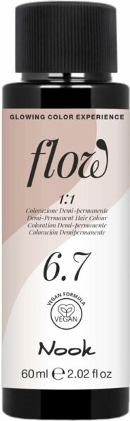 8053853729460 - Flow Haar Glossing 67 dark brown blonde 60 ml