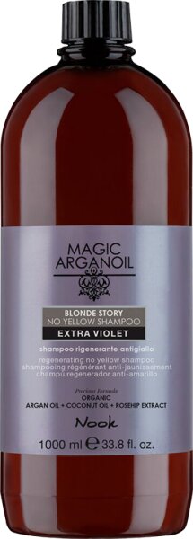 8053853729828 - Magic Arganoil No Yellow Shampoo Extra Violet 1000 ml