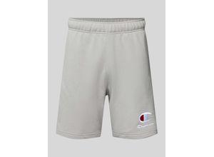 8054041001511 - Sweatshorts mit Logo-Stitching und elastischem Bund