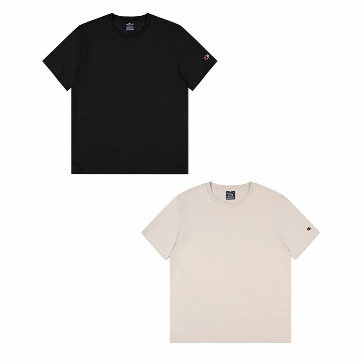 8054041153593 - Herren Kurzarm-T-Shirt Schwarz 2 Stück 8054041153593 - Herren Kurzarm-T-Shirt Schwarz 2 Stück