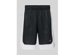 8054041459374 - Loose Fit Shorts mit Logo-Badge 8054041459374 - Loose Fit Shorts mit Logo-Badge