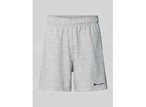 8054041462268 - Relaxed Fit Shorts mit Label-Stitching Modell ICONS
