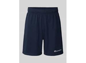 8054041462466 - Relaxed Fit Shorts mit Label-Stitching Modell ICONS 8054041462466 - Relaxed Fit Shorts mit Label-Stitching Modell ICONS