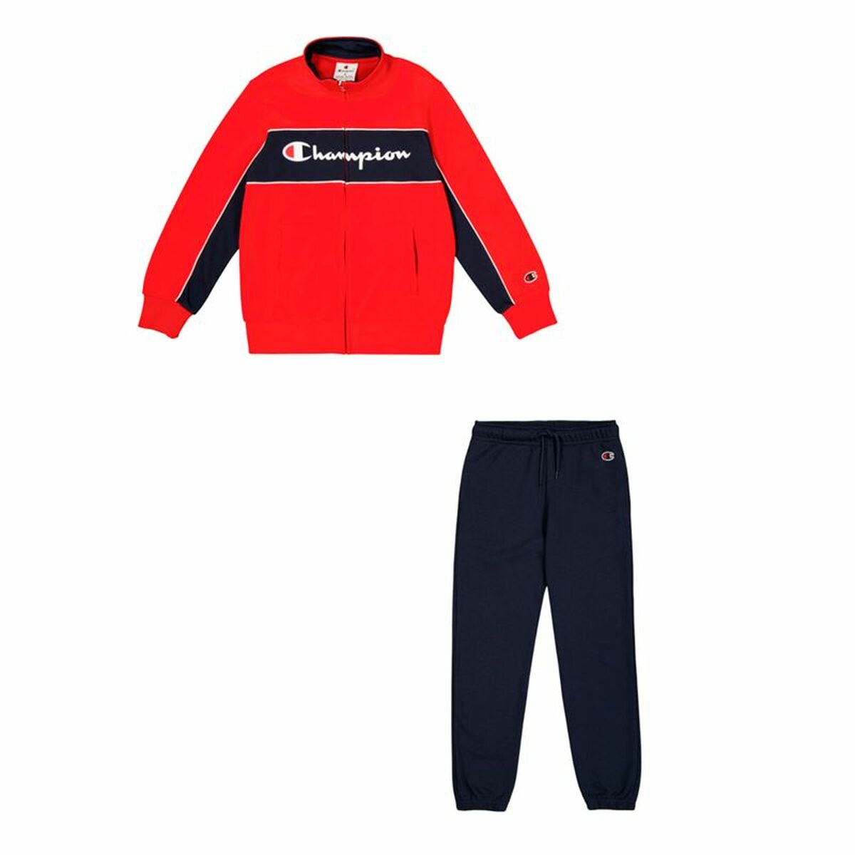 8054041502674 - Children’s Tracksuit Full Zip Suit Red