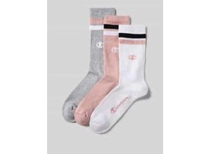 8054041917423 - Socken mit Label-Print im 3er-Pack
