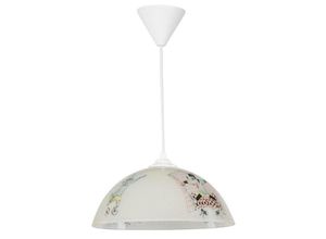 8054110105690 - Iperbriko - Lampe für Schlafzimmer Mufi MDL4164 weißes Glas mit Zeichnungen