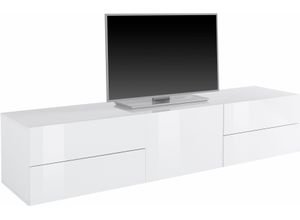 8054117991746 - Lowboard TECNOS Metis Sideboards Gr B H T 170 cm x 47 cm x 40 cm weiß (weiß hochglanz) Lowboards Breite 170 cm