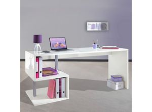 8054117992828 - Ahd Amazing Home Design - Modernes Design Büro Schreibtisch Holz 180x60cm weiß Esse 2