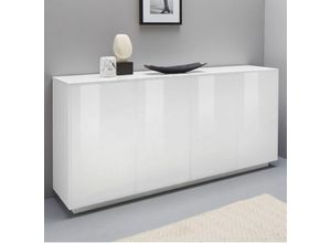 8054117994594 - Ahd Amazing Home Design - Sideboard Wohnzimmer Küchenschrank 180cm modernes Design weiß Ceila