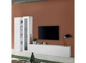 8054117997625 - Ahd Amazing Home Design - Moderner weißer TV-Schrank Hängeelement Elco wh