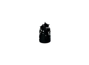 8054248909573 - Webmarketpoint - Runder schwarzer Katzenbecherhalter aus Metall cm ø8h20 8054248909573 - Webmarketpoint - Runder schwarzer Katzenbecherhalter aus Metall cm ø8h20