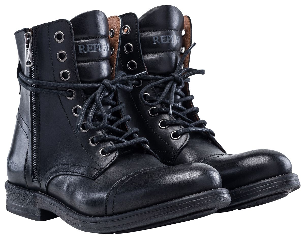 8054381138809 - Boots aus Leder mit Reißverschluss Modell PHIM 8054381138809 - Boots aus Leder mit Reißverschluss Modell PHIM