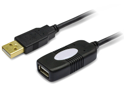 8054529023646 - TECHly - USB-Verlängerungskabel - USB zu USB - 10 m