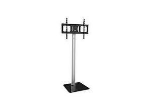 8054529028863 - TECHly Floor Support - Aufstellung - für LCD-Display - Aluminium - Schwarz Silber - Bildschirmgröße 813-1778 cm (32-70)