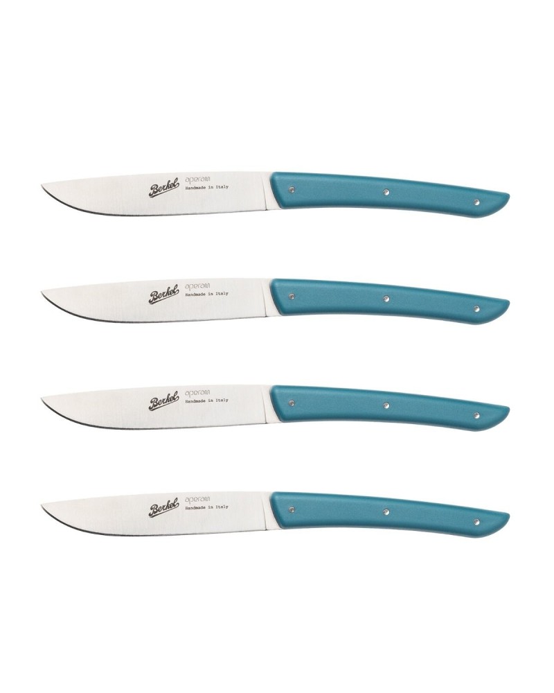 8054615804029 - KCO4SW11SRPBL Steakmesser-Set 4-tlg Color blu petrolio KCO4SW11SRPBL 8054615804029