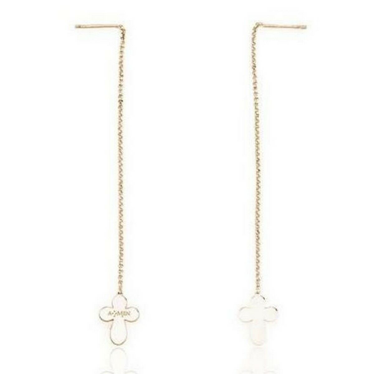 8054719056812 - Damenohrringe CROCE ROSE GOLD Sterlingsilber 925