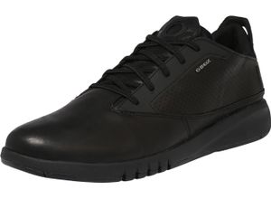 8054730169430 - GEOX Sneaker Leder uni für Herren schwarz 42