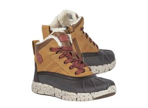 8054730832198 - GEOX - Stiefeletten FLEXYPER BOY in brown red Gr32